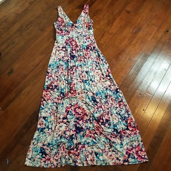 Cynthia Rowley Dresses & Skirts - Cynthia Rowley Floral Maxi Dress Sz. M